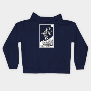 Rider Waite Tarot Major Arcana The Fool Kids Hoodie